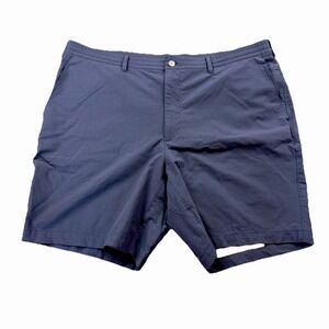 Original Penguin Golf Shorts Men 42 Navy Performance Stretch Casual Flat Front